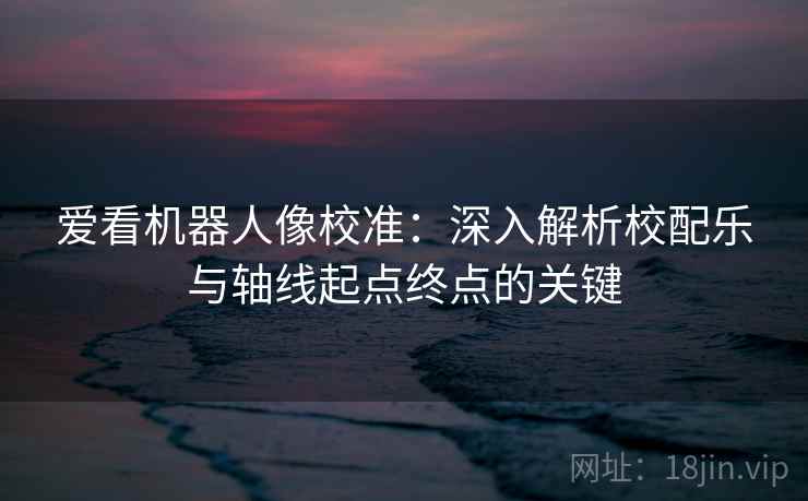 爱看机器人像校准：深入解析校配乐与轴线起点终点的关键