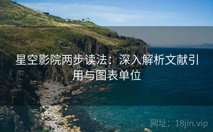 星空影院两步读法：深入解析文献引用与图表单位